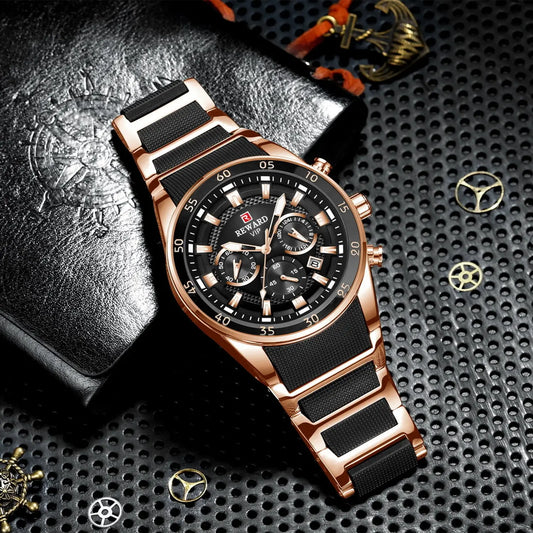 Reward VIP Watch Gold and Black Edition
