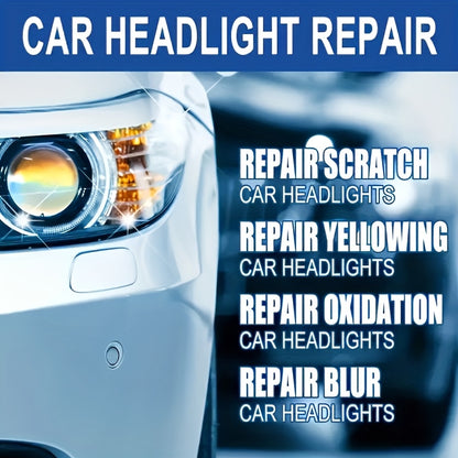 Headlight Restoration Spray – Remove Yellowing, Haze & Scratches