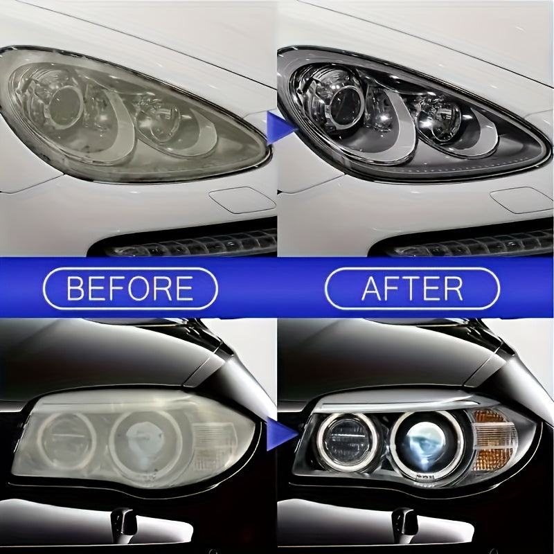 Headlight Restoration Spray – Remove Yellowing, Haze & Scratches